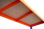 Polc Racks RAT60 HD, fém, 4 polcos, 1800x1800x600 mm, max. 600 kg/polc
