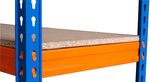 Polc Racks RAT60 HD, fém, 4 polcos, 1800x1800x600 mm, max. 600 kg/polc
