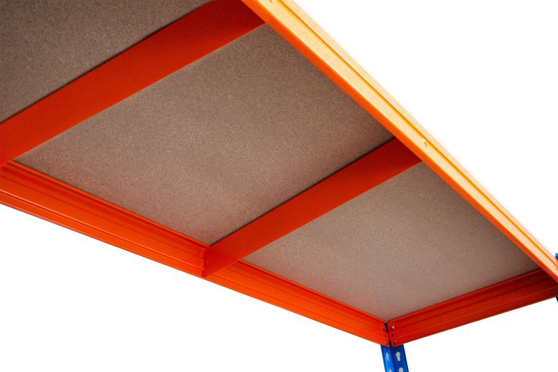 Regál Racks RAT60 HD, kovový, 4 police, 1800x1800x600 mm, max. 600 kg ...