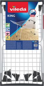 Clothes Dryer Vileda King, for laundry, foldable, 20 m line