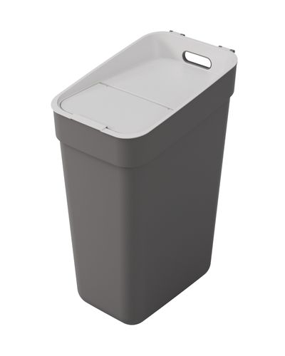 Szemetes Curver® READY TO COLLECT, 30 liter, 24.6x36.7x55.1 cm, sötétszürke