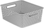 Kosár Curver® YOUR STYLE M, szürke, 30x35x13 cm