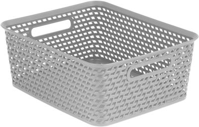 Basket Curver® YOUR STYLE M, grey, 30x35x13 cm