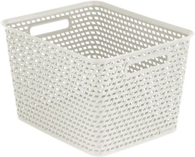 Basket Curver® YOUR STYLE L, white, 30x35x22 cm