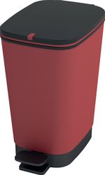 Kôš KIS Chic Bin M, 35L, bordový, 40,5x26,5x45 cm, na odpad, bez vložky, s pedálom