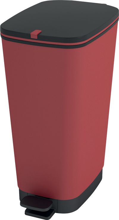 Kôš KIS Chic Bin L, 50L, bordový, 44,5x29x60,5 cm, na odpadky
