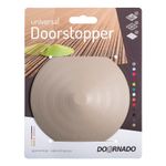 Ajtóütköző DOORSTOPPER, ütköző, műanyag ajtóhoz, padlóra, bézs