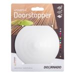 Zarážka do dverí DOORSTOPPER, doraz, plastová za dvere, dverová na podlahu, biela