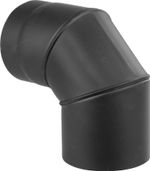 Flue Pipe Elbow HS.EX 090/200/2.0 mm, adjustable angle, for connecting flue pipes