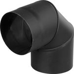 Flue Pipe Elbow HS.EX 090/200/2.0 mm, adjustable angle, for connecting flue pipes
