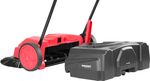 Sweeper Worcraft HPS-650, mechanical, with 22 liter capacity