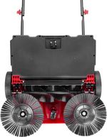 Zametací stroj Worcraft HPS-650, mechanická metla, s objemom 22 lit.