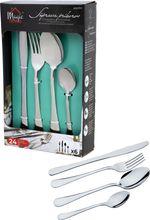 Cutlery Set MagicHome, table, knife, fork, spoon, stainless steel, 24 pcs