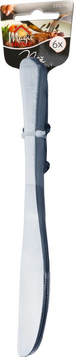 Knife MagicHome, table, cutlery, stainless steel, pack of 6 pcs