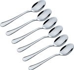 Spoon MagicHome, table, tea, cutlery, stainless steel, pack of 6 pcs