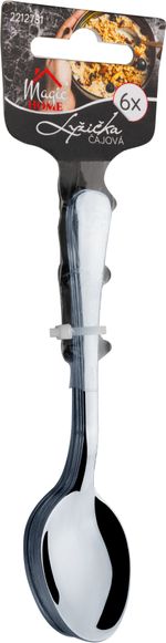 Kiskanál MagicHome, asztali, teás, evőeszköz, rozsdamentes acél, csomag 6 db
