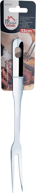 Fork MagicHome, kitchen, serving, stainless steel, 33 cm