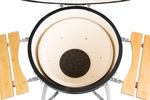 Gril Strend Pro Kamado Egg 26", čierny