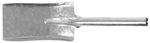 Small coal shovel galvanized