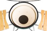Gril Strend Pro Kamado Egg 26", zelený