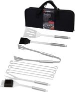 Szerszámkészlet Strend Pro Grill, grillezéshez és sütéshez, 12 részes, táskában