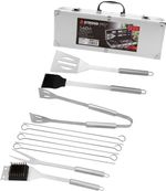 Szerszámkészlet Strend Pro Grill, sütéshez, 12 részes, bőröndben