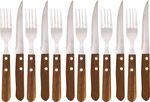 Steak Cutlery Set Strend Pro Grill, forks and knives, 12-piece