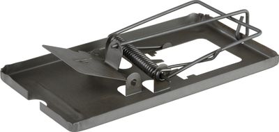 Csapda patkányoknak, fém, fekete, 165x90 mm