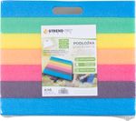 Kneeling pad Strend Pro, colored, 35x30x3 cm, for garden, foam