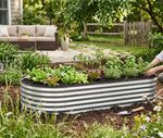 Raised garden bed Strend Pro Garden, galvanized, 60x200x45 cm