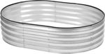 Raised garden bed Strend Pro Garden, galvanized, 90x120x30 cm