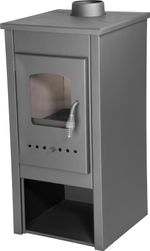 Kályha Thalia Nera Lite, szürke, 5,4 kW