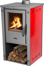 Stove Thalia Pella S, red, 5.4 kW