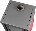 Stove Thalia Pella S, red, 5.4 kW