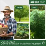 Háló Strend Pro, 4x20 m, 18 mm lyukméret, madarak ellen, PE