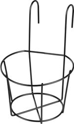 Holder Strend Pro, metal hanger, for flower pot, for railing, 21x17.5x24 cm
