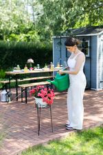 Stand Strend Pro, for flower pot, base, 27x53 cm