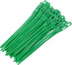 Kötözőszalag Strend Pro, növényekhez, csomag. 50 db, zöld, 130 mm