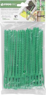 Tape Strend Pro, plant tying, pack of 50 pcs, green, 130 mm