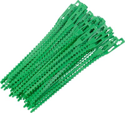 Tape Strend Pro, binding for plants, pack. 50 pcs, green, 130 mm