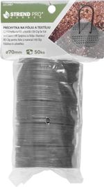 Clip Strend Pro, for foil and fabric, fastening, garden, 7 cm, pack of 50 pcs