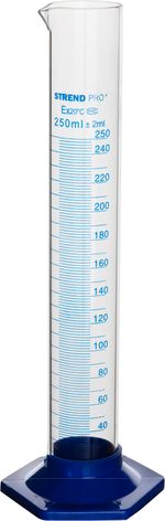 Measuring Cylinder Strend Pro, 250 ml, glass