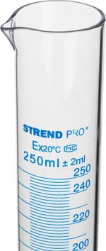 Cylinder Strend Pro, 250 ml, measuring, glass
