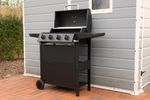 Gril Strend Pro Malaga, BBQ, plynový, 4 horáky