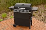 Gril Strend Pro Malaga, BBQ, plynový, 4 horáky