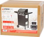 Gril Strend Pro Andora, BBQ, plynový, 2 horáky