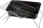 Gril Strend Pro Paolo, BBQ, na drevené uhlie, 37x27x17 cm
