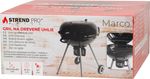 Gril Strend Pro Marco, BBQ, na drevené uhlie, 58,5x65x85 cm