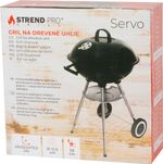 Grill Strend Pro Servo, BBQ, faszénhez, 45x52,5x73,5 cm