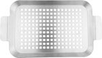 Plech Strend Pro Grill, na grilovanie, nerez, 34x18,5x2 cm